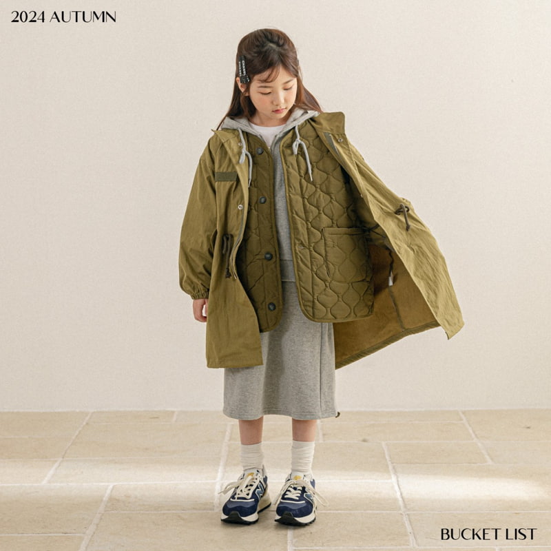 Bucket List - Korean Children Fashion - #Kfashion4kids - Fish Tail Field Jacket - 7