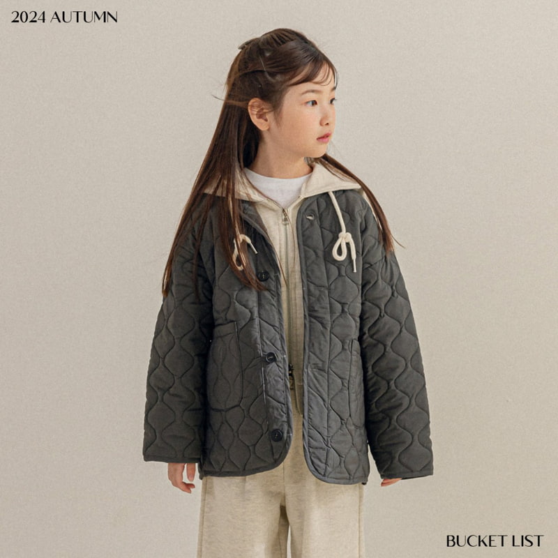 Bucket List - Korean Children Fashion - #Kfashion4kids - Quilting Jumper - 6