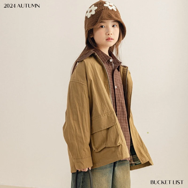 Bucket List - Korean Children Fashion - #childofig - Work Jacket - 9