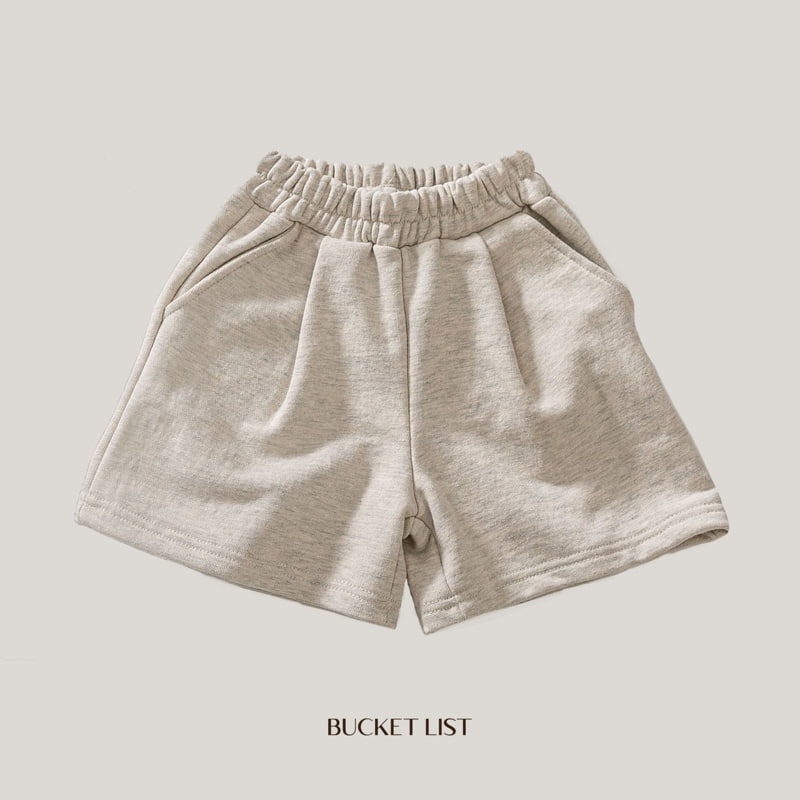 Bucket List - Korean Children Fashion - #childofig - Sweat Shorts - 6