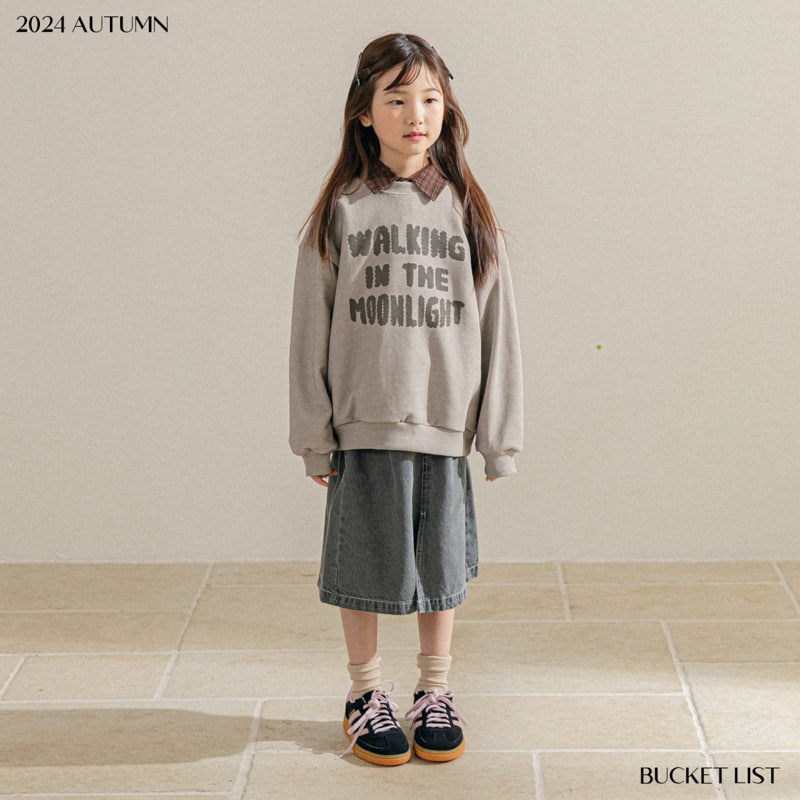 Bucket List - Korean Children Fashion - #childofig - Basic Denim Skirt - 9