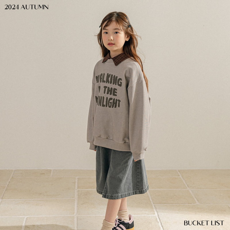 Bucket List - Korean Children Fashion - #childrensboutique - Mongle Pigment Sweatshirts - 2