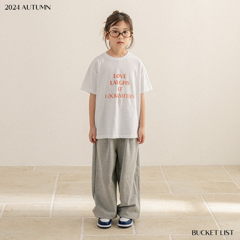 Bucket List - Korean Children Fashion - #childrensboutique - Love Tee - 2