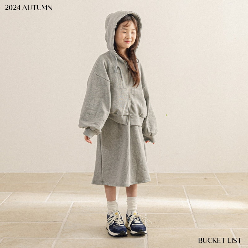 Bucket List - Korean Children Fashion - #discoveringself - Sweat Skirt