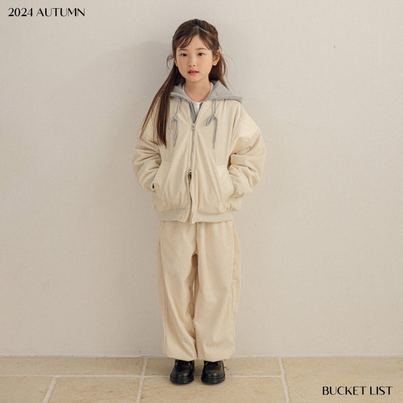 Bucket List - Korean Children Fashion - #fashionkids - Corduroy Jogger Pants - 6