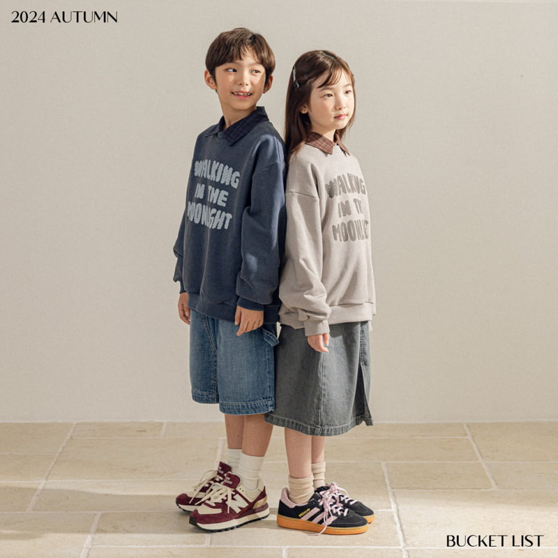 Bucket List - Korean Children Fashion - #fashionkids - Mongle Pigment Sweatshirts - 5