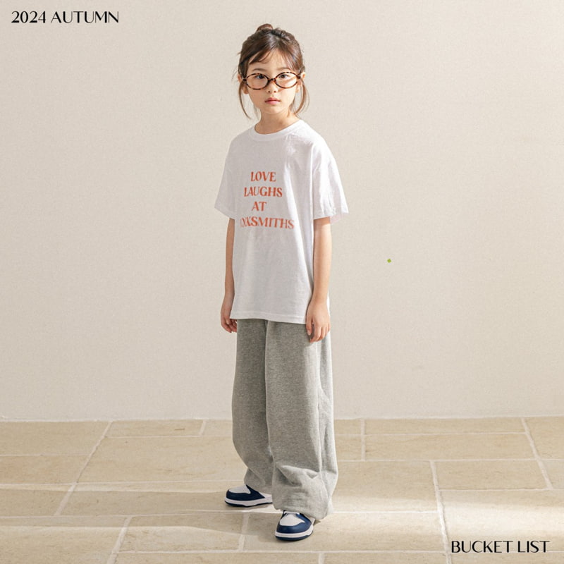 Bucket List - Korean Children Fashion - #fashionkids - Love Tee - 5