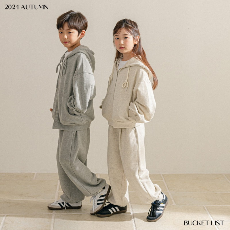 Bucket List - Korean Children Fashion - #Kfashion4kids - Wide Sweat Pants - 4