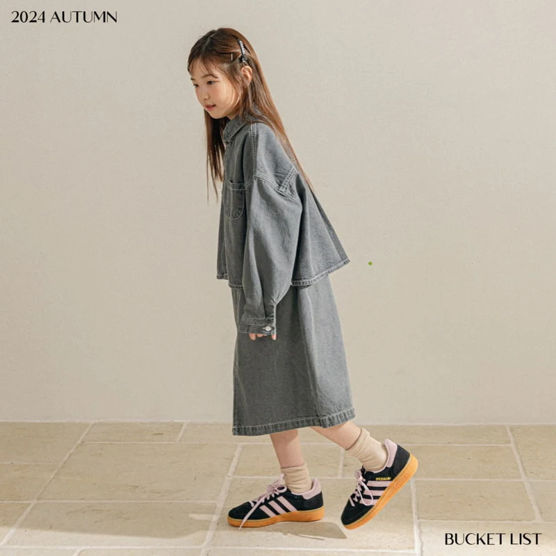 Bucket List - Korean Children Fashion - #magicofchildhood - Basic Crop Shirt - 6