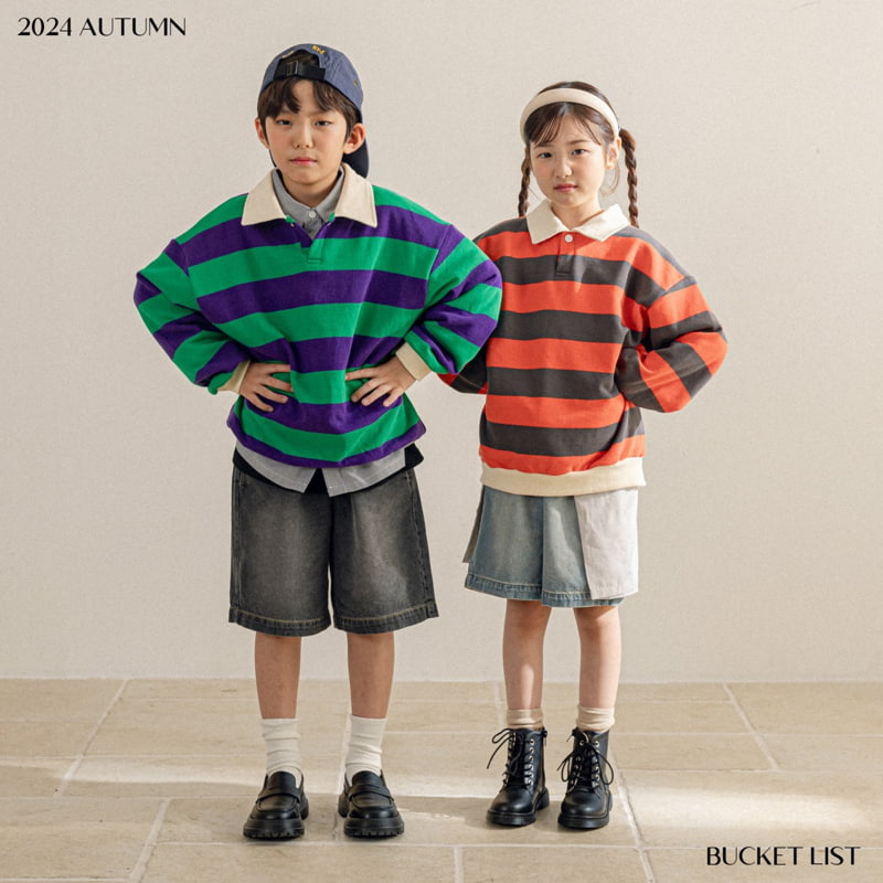 Bucket List - Korean Children Fashion - #magicofchildhood - Rugby Sweatshirts - 2