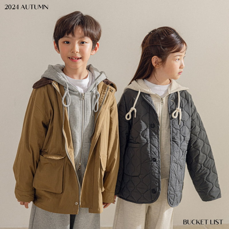 Bucket List - Korean Children Fashion - #magicofchildhood - Quilting Jumper - 8