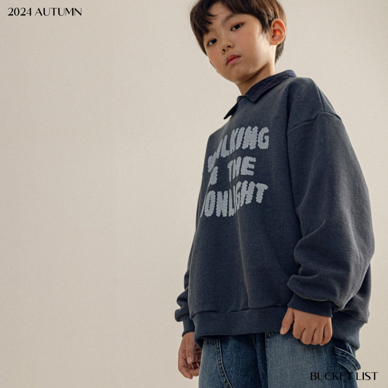 Bucket List - Korean Children Fashion - #minifashionista - Mongle Pigment Sweatshirts - 12