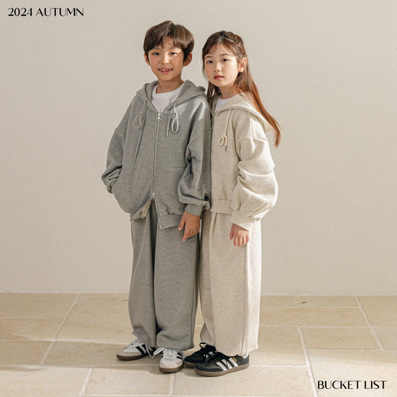 Bucket List - Korean Children Fashion - #stylishchildhood - Two Way Sweat Hoodie - 7