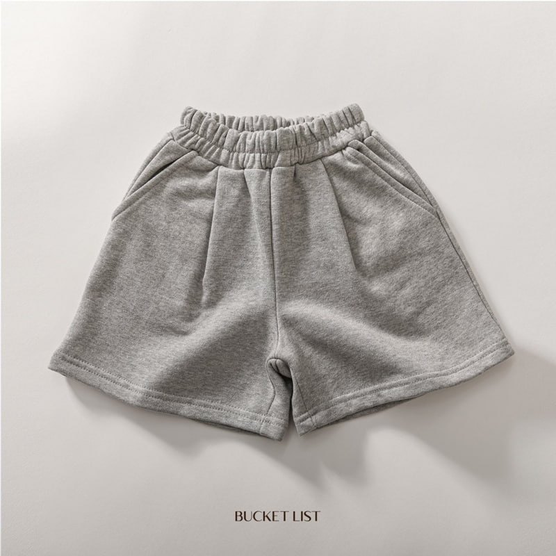 Bucket List - Korean Children Fashion - #stylishchildhood - Sweat Shorts - 5