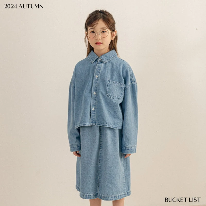 Bucket List - Korean Children Fashion - #todddlerfashion - Basic Crop Shirt - 9