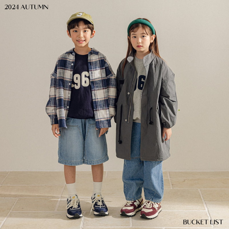 Bucket List - Korean Children Fashion - #toddlerclothing - Over Check Shirt - 3