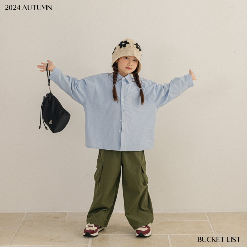 Bucket List - Korean Children Fashion - #toddlerclothing - Cargo Wide Pants