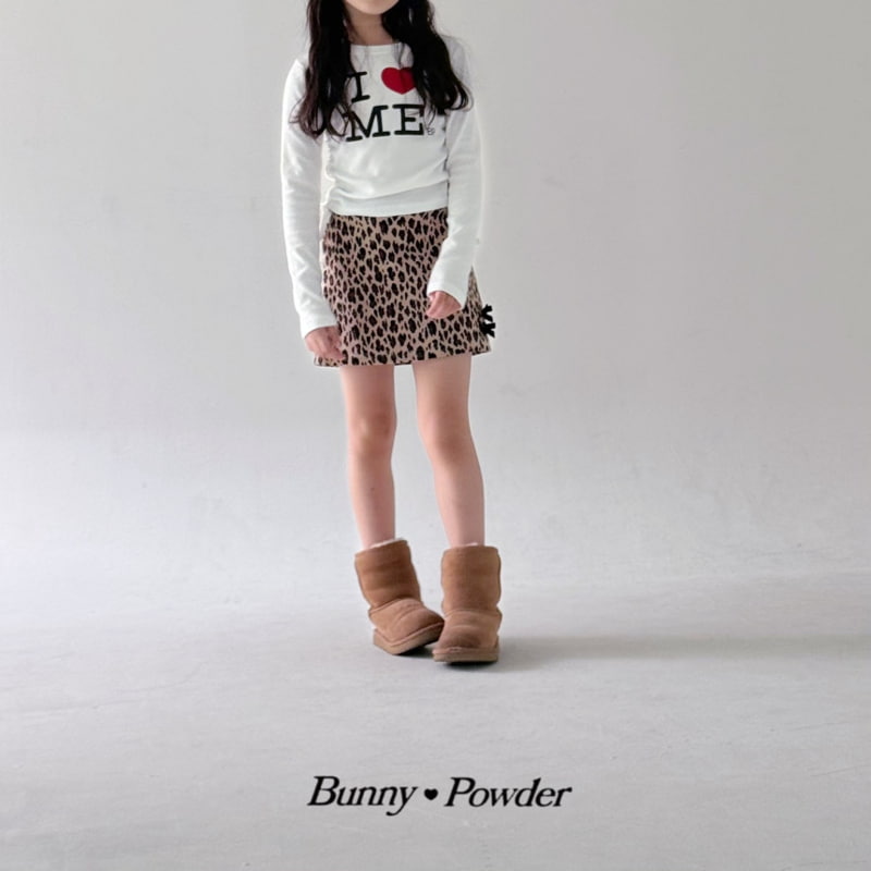 Bunny Powder - Korean Children Fashion - #Kfashion4kids - I Love Tee - 8