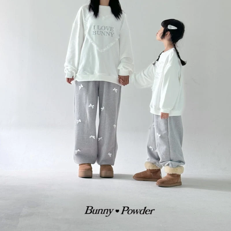 Bunny Powder - Korean Children Fashion - #childofig - Coco Jogger Pants with Mom - 4