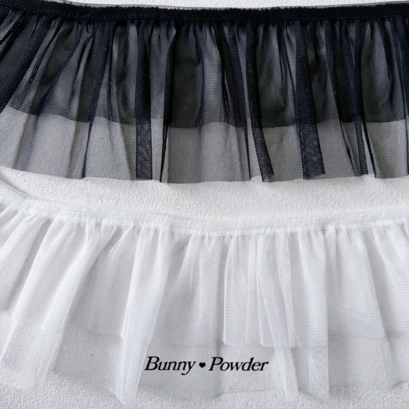 Bunny Powder - Korean Children Fashion - #designkidswear - Layering Skirt