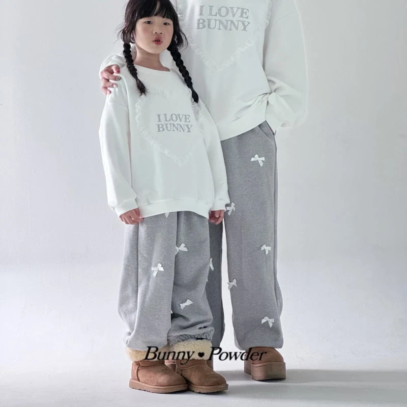 Bunny Powder - Korean Children Fashion - #designkidswear - Coco Jogger Pants with Mom - 6