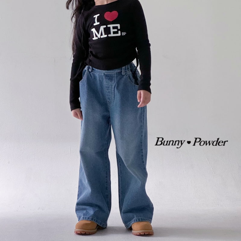 Bunny Powder - Korean Children Fashion - #discoveringself - Vintage Denim Pants - 6