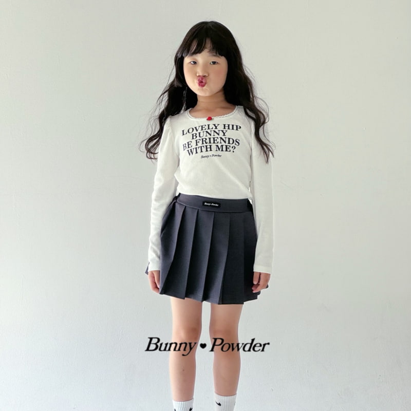 Bunny Powder - Korean Children Fashion - #discoveringself - Lovely Hip Tee - 7