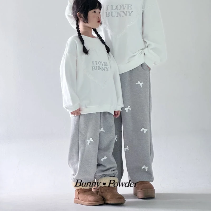 Bunny Powder - Korean Children Fashion - #discoveringself - Coco Jogger Pants with Mom - 7