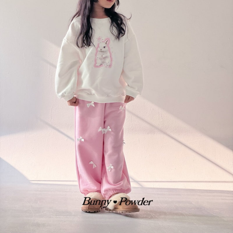 Bunny Powder - Korean Children Fashion - #kidsshorts - Bunny Pick Sweatshirts - 6