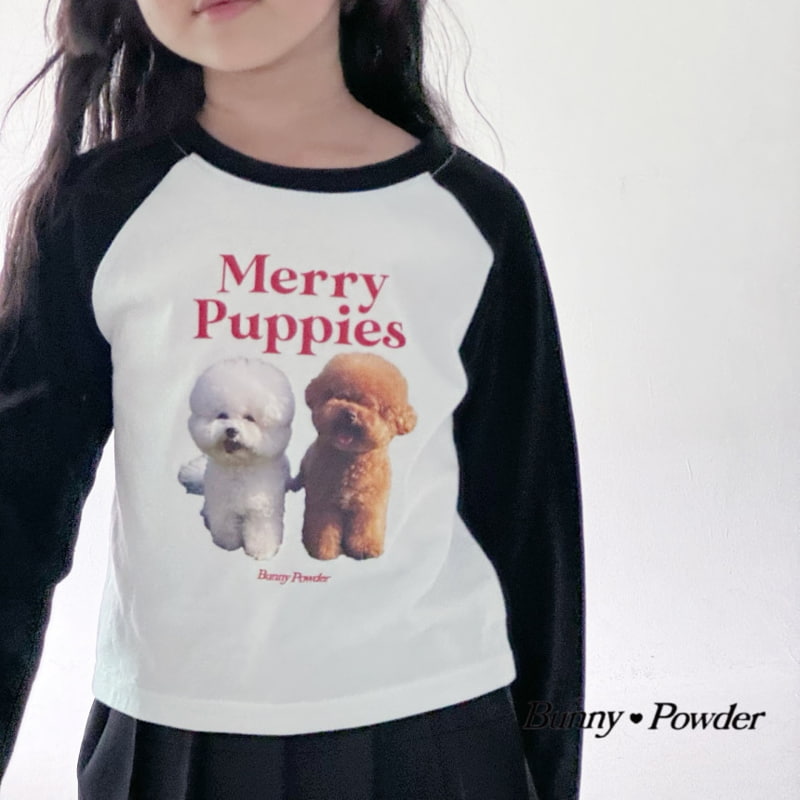 Bunny Powder - Korean Children Fashion - #kidsshorts - Puppy Tee - 11