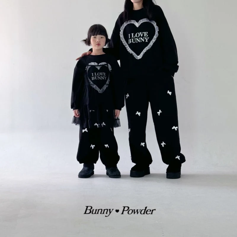 Bunny Powder - Korean Children Fashion - #kidzfashiontrend - Coco Jogger Pants with Mom - 11