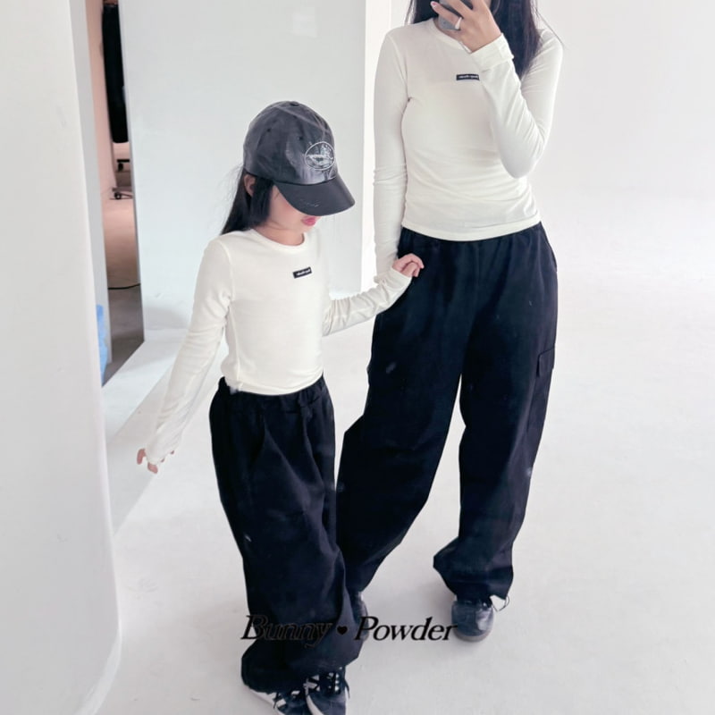 Bunny Powder - Korean Children Fashion - #littlefashionista - Mini Cargo Pants with Mom - 9