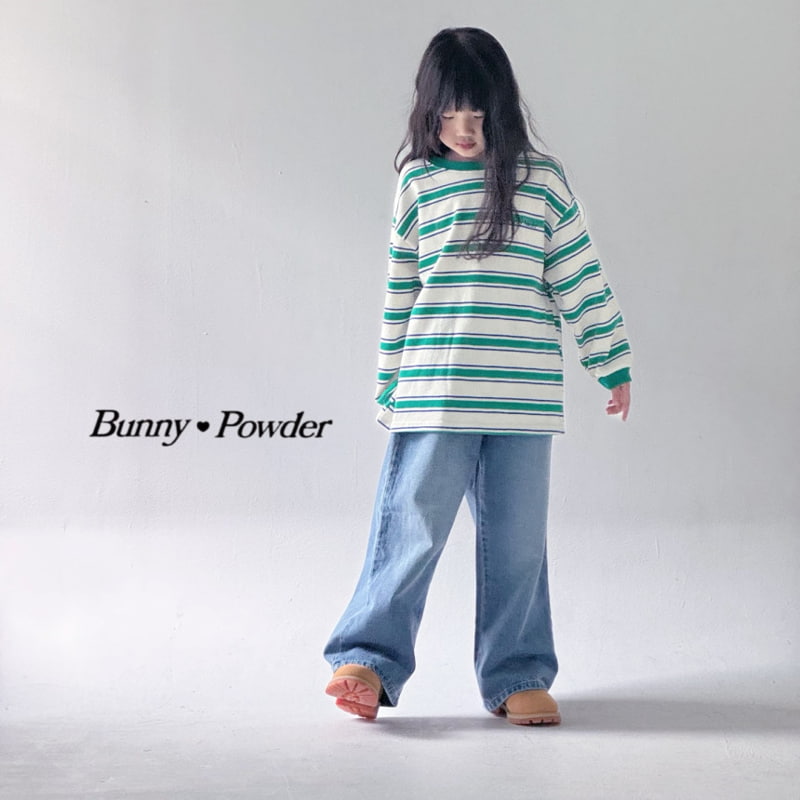 Bunny Powder - Korean Children Fashion - #littlefashionista - Stripe Tee with Mom - 7