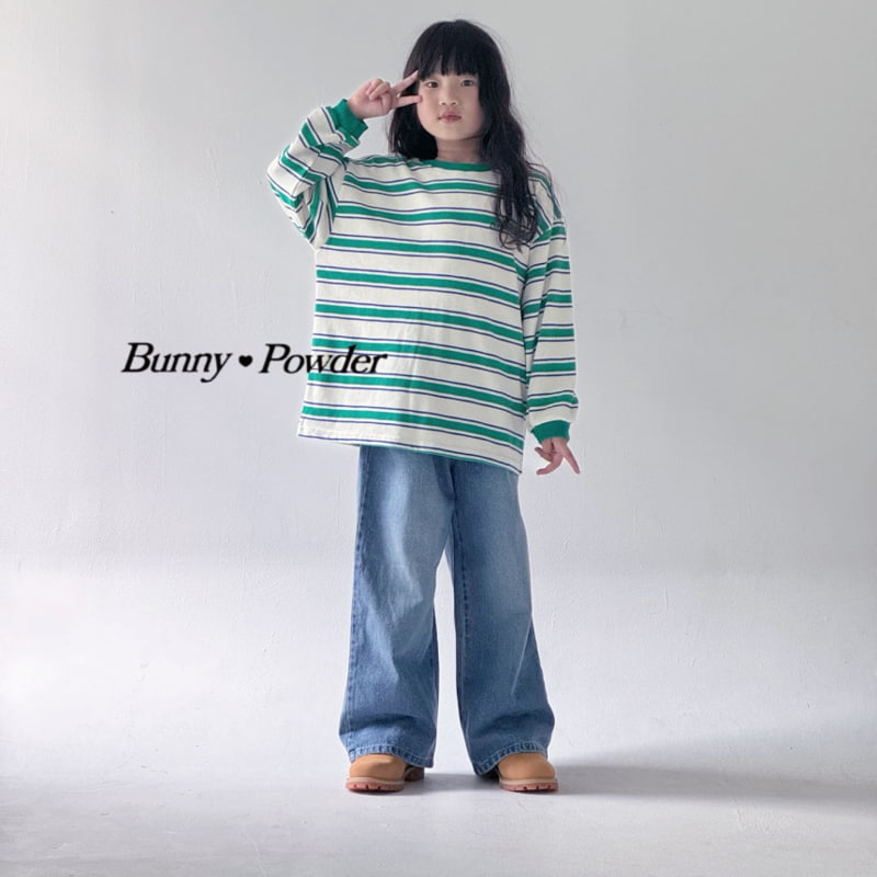 Bunny Powder - Korean Children Fashion - #magicofchildhood - Stripe Tee with Mom - 8