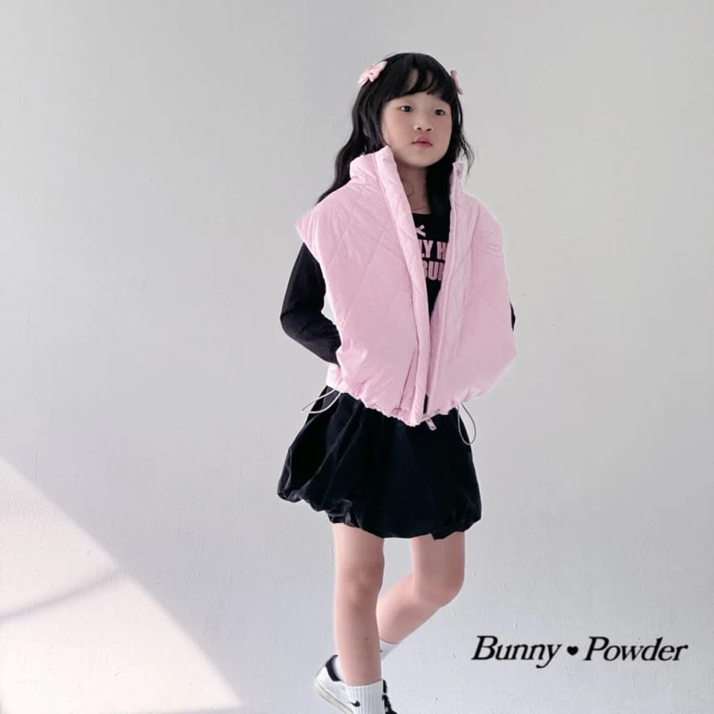 Bunny Powder - Korean Children Fashion - #magicofchildhood - Shinning Padding Vest - 3