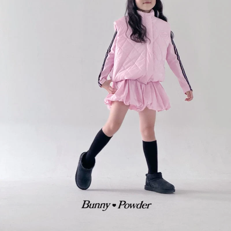 Bunny Powder - Korean Children Fashion - #magicofchildhood - Shinning Padding Vest - 4