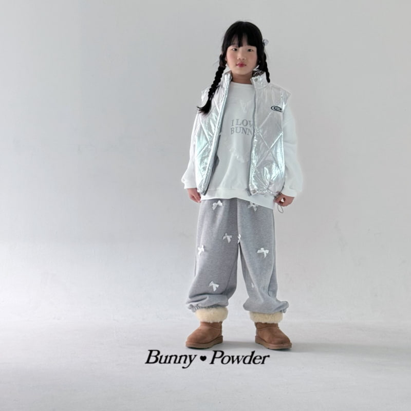 Bunny Powder - Korean Children Fashion - #stylishchildhood - Grossy Padding Vest - 11