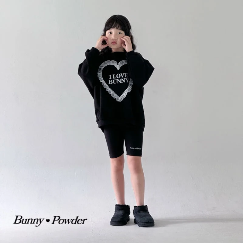 Bunny Powder - Korean Children Fashion - #stylishchildhood - Heart Love Sweatshirts with Mom - 8