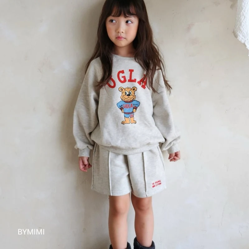 Bymimi - Korean Children Fashion - #Kfashion4kids - Exercise Bear Sweatshirts - 9