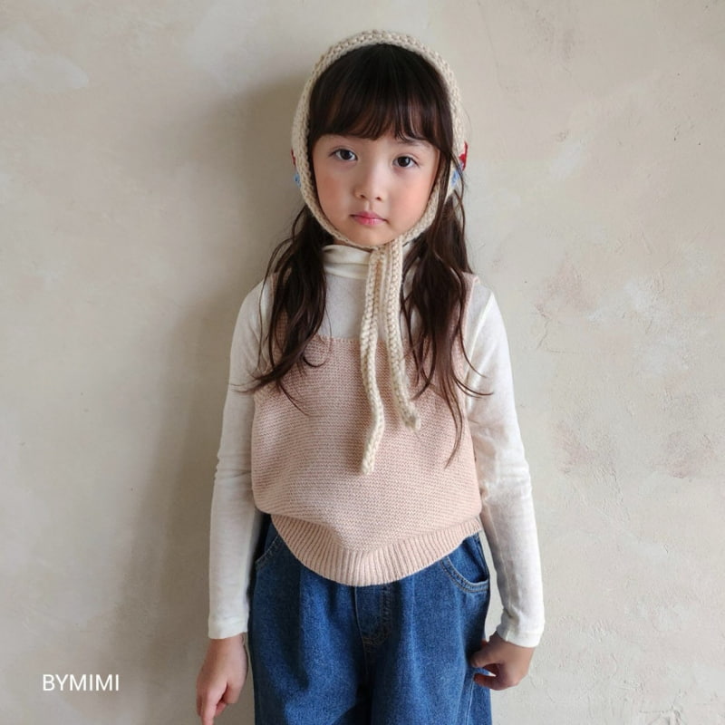 Bymimi - Korean Children Fashion - #Kfashion4kids - Knit Stripe Vest - 5