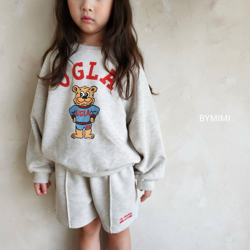 Bymimi - Korean Children Fashion - #childofig - Exercise Bear Sweatshirts