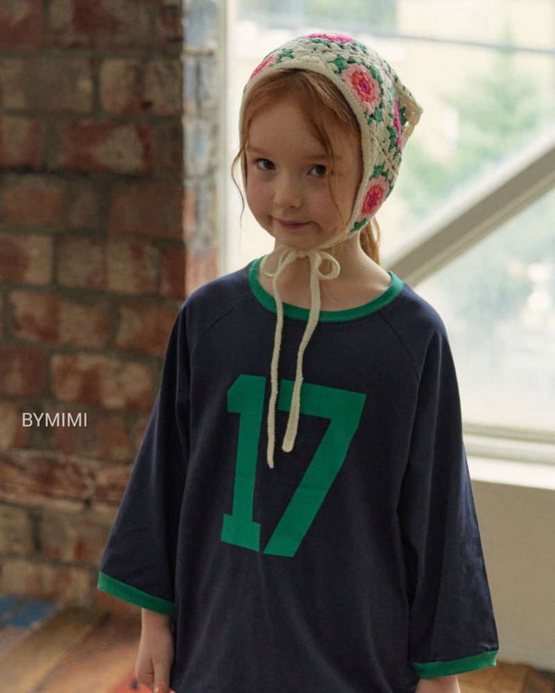 Bymimi - Korean Children Fashion - #childofig - Number Midi Tee - 7