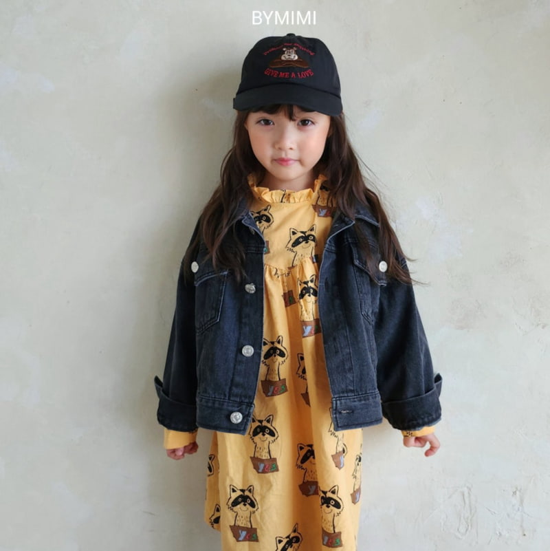 Bymimi - Korean Children Fashion - #childrensboutique - Denim Crop Jacket - 12