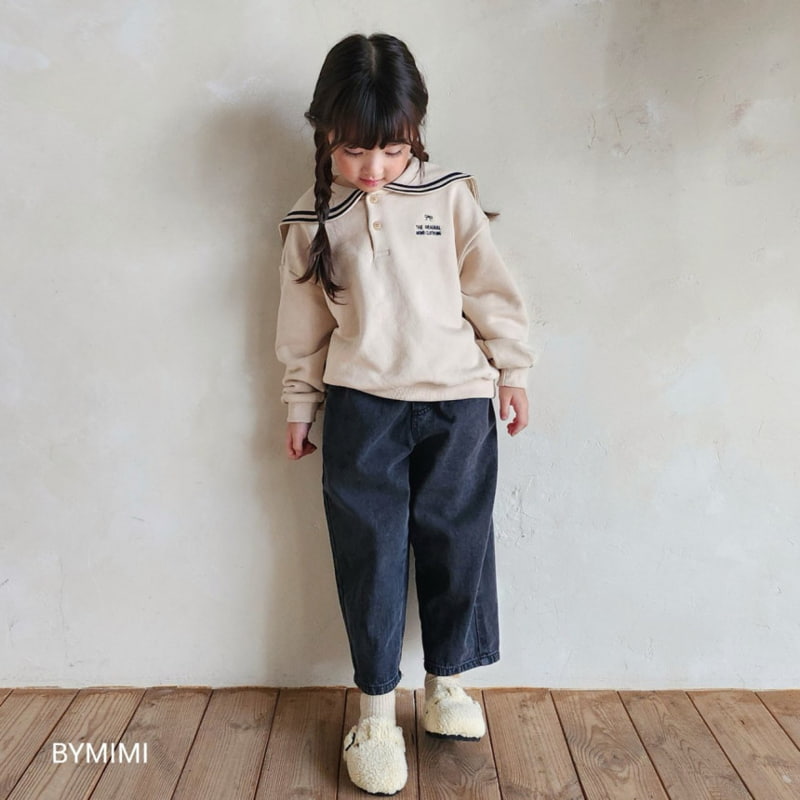 Bymimi - Korean Children Fashion - #designkidswear - Disco Denim Pants - 2