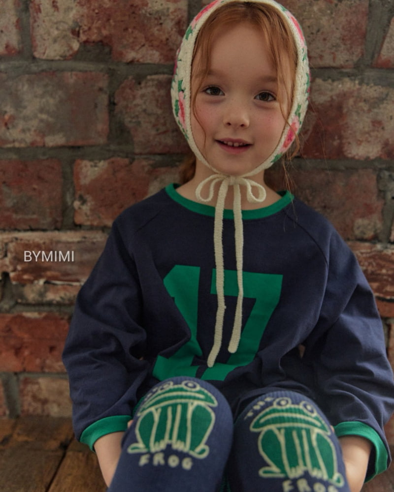 Bymimi - Korean Children Fashion - #designkidswear - Number Midi Tee - 9