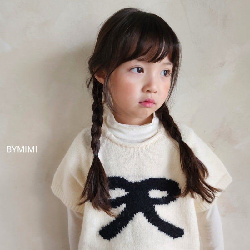 Bymimi - Korean Children Fashion - #designkidswear - Soft Turtleneck Tee - 12