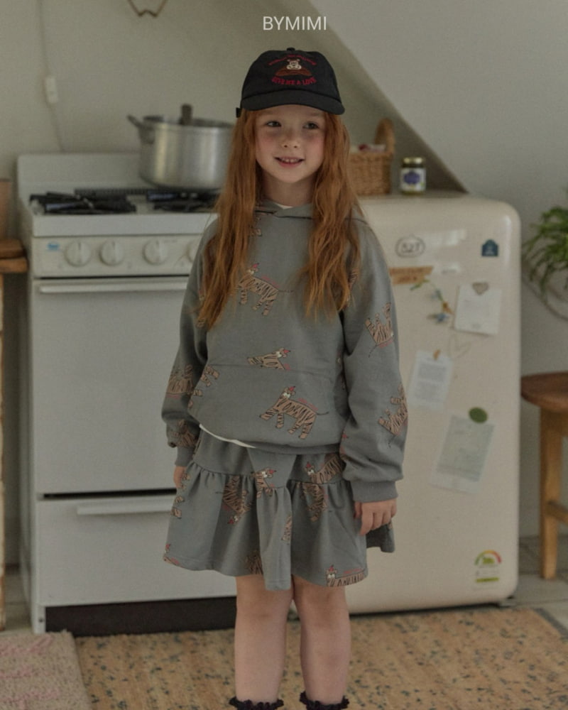 Bymimi - Korean Children Fashion - #discoveringself - Bear Embroidery Cap - 3