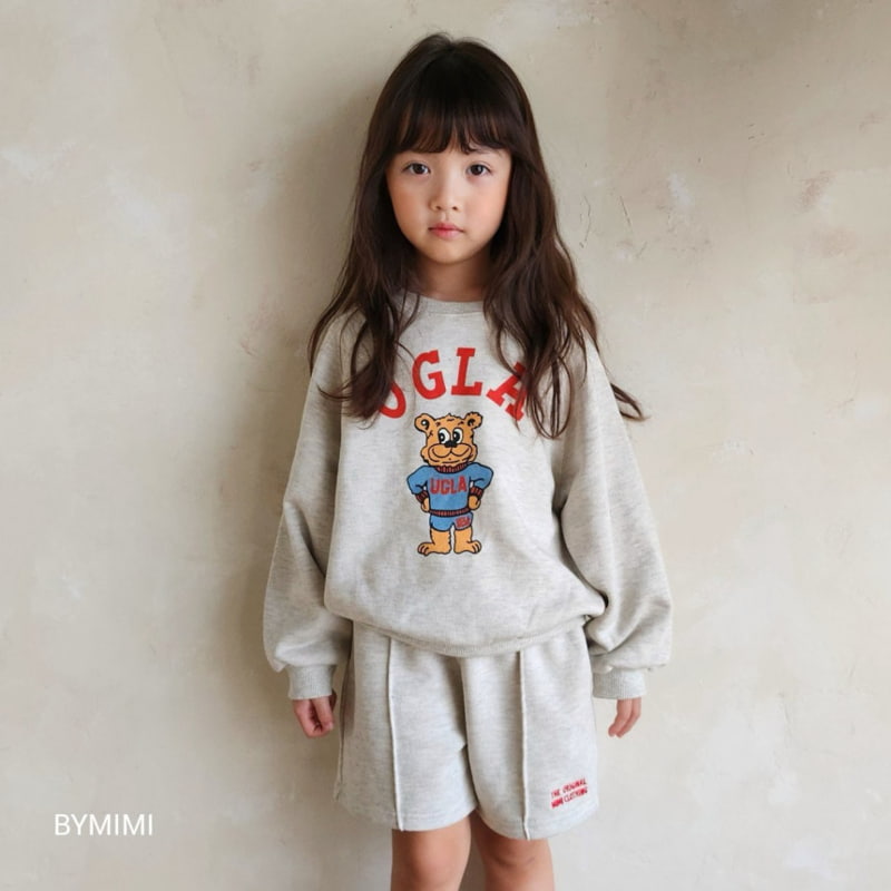 Bymimi - Korean Children Fashion - #fashionkids - Exercise Bear Sweatshirts - 5