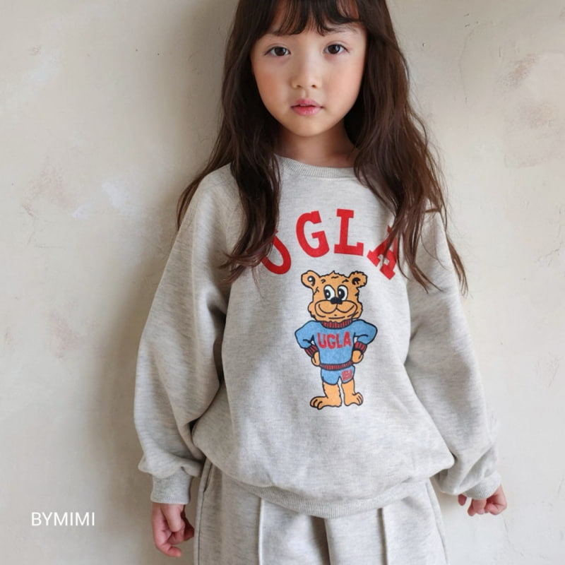 Bymimi - Korean Children Fashion - #kidsstore - Exercise Bear Sweatshirts - 7