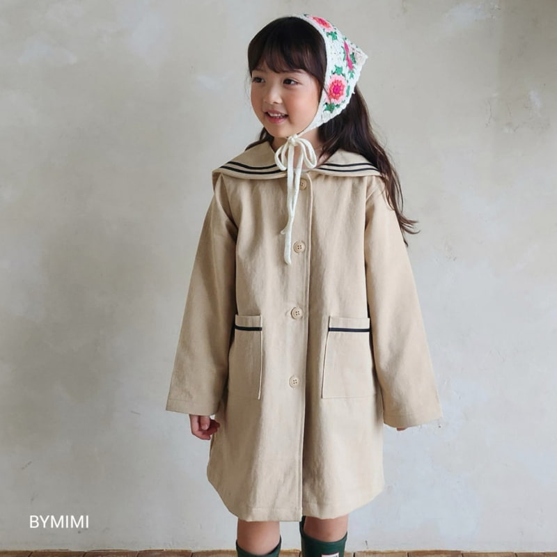 Bymimi - Korean Children Fashion - #kidsstore - Marine Classic Coat - 2